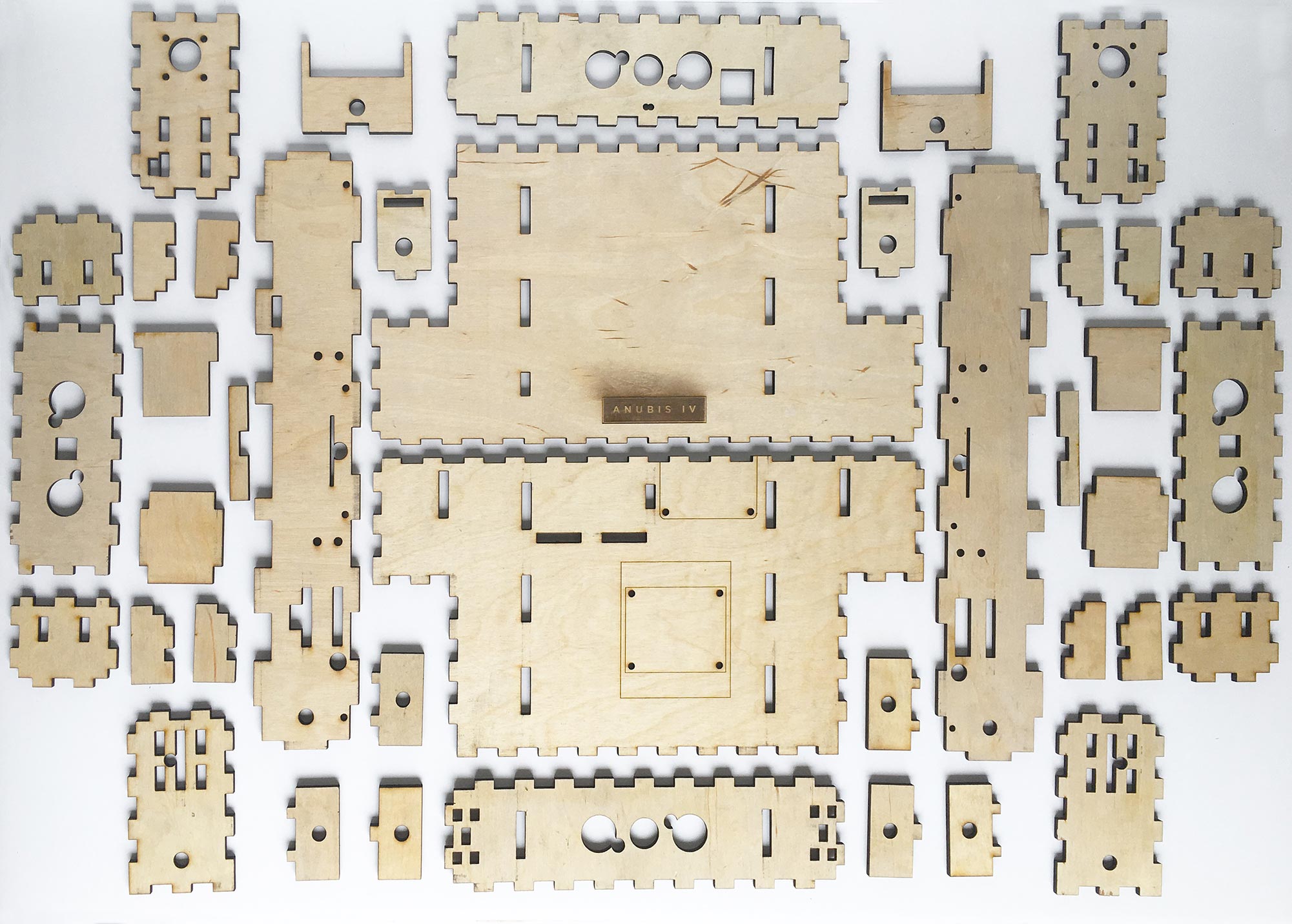 Exploded view of Anubis IV